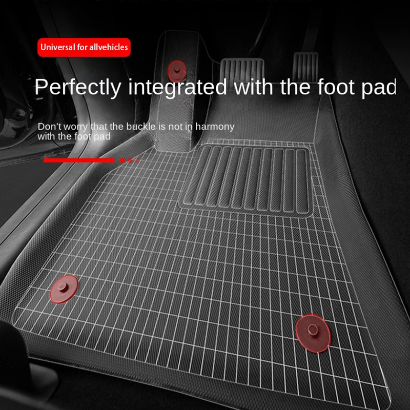 4PCS/8pcs Car Floor Mat Caret Clips Fixing Non-Slip Fastener Clips For Holders Grips Clamps Floor Holders Car Accessories 2