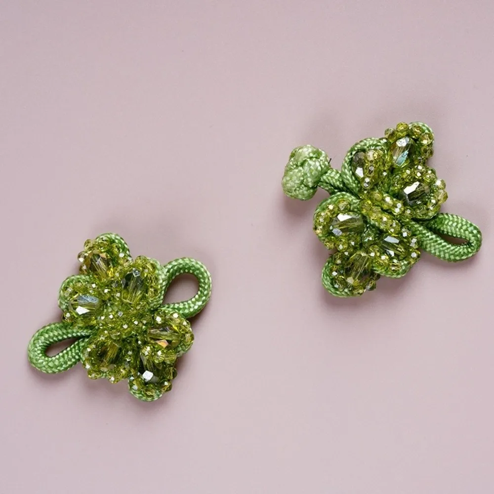 High Quality Chinese Style Clothing Buttons Sewing Button Needlework Handmade Beaded Buttons DIY Plate Buckle Sewing Accessories