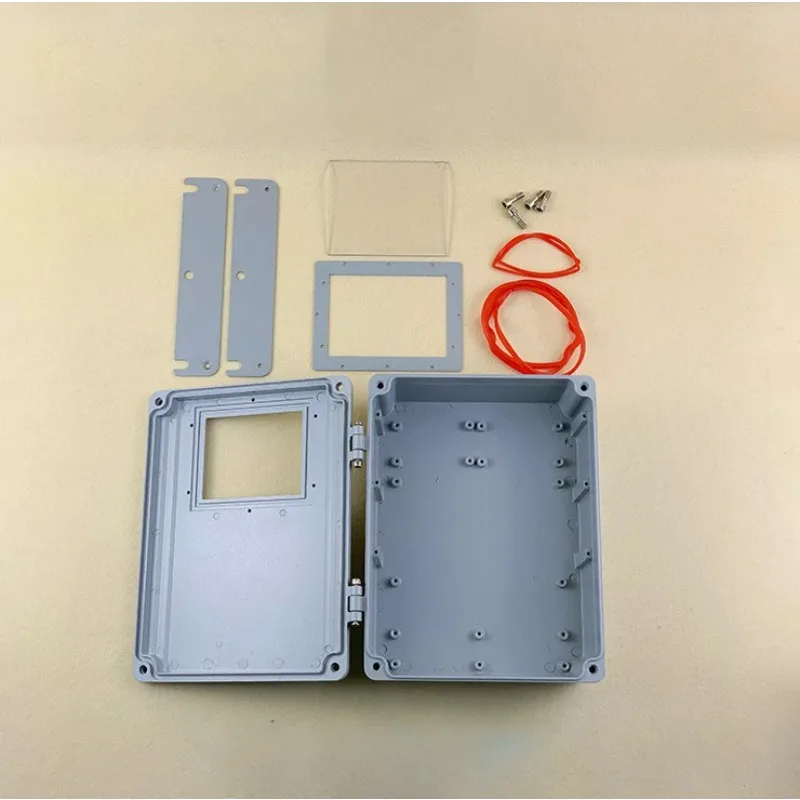 Aluminum Waterproof Box Instrument Case with Display Window Housing 250 *185*88mm