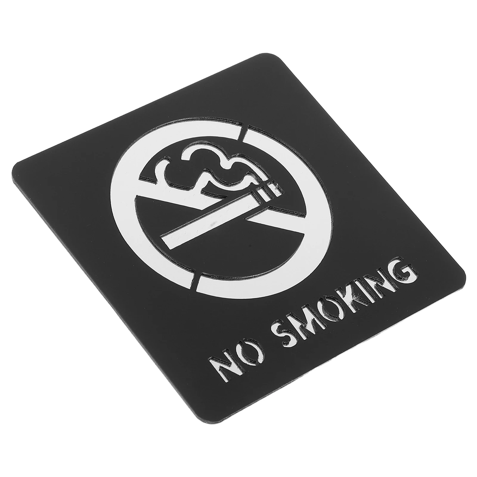 Waterproof Self-Adhesive No Smoking Sign Anti-Smoking Sticker Office Bathroom Hallway Public Area Warning Decal Business