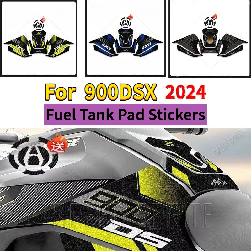 

3M Motorcycle 900DSX Fuel Tank Pad Stickers Protector Anti Slip Decals Accessories For Voge Valico 900 DSX 2024