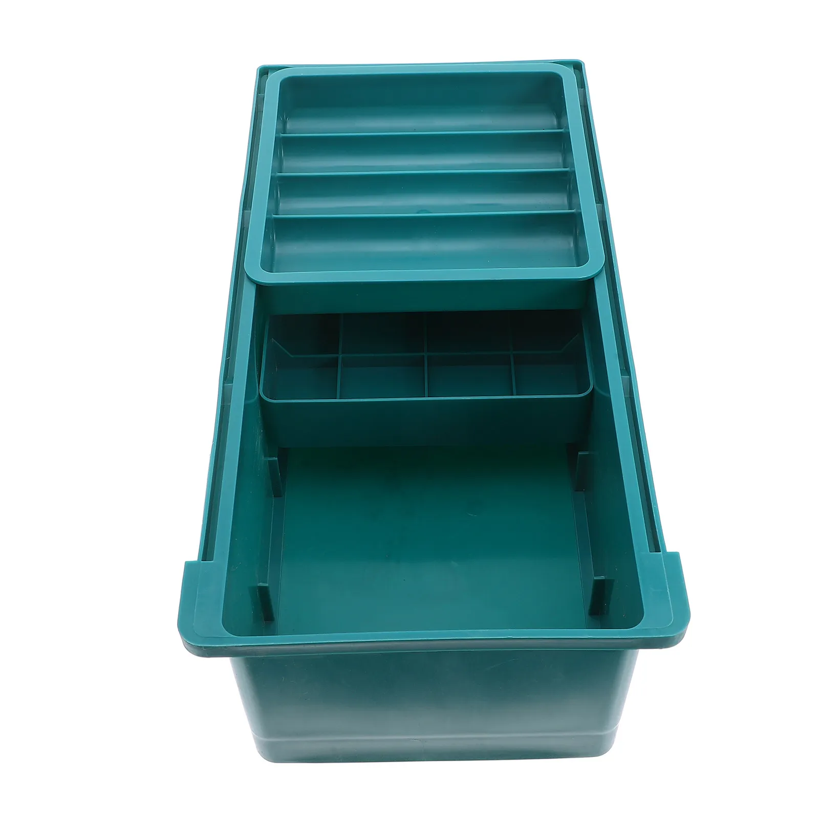 

Under Desk Drawer Storage Box Three Layer Plastic for Sewing Stations Home Offices Small Studios Tool Organization Desktop