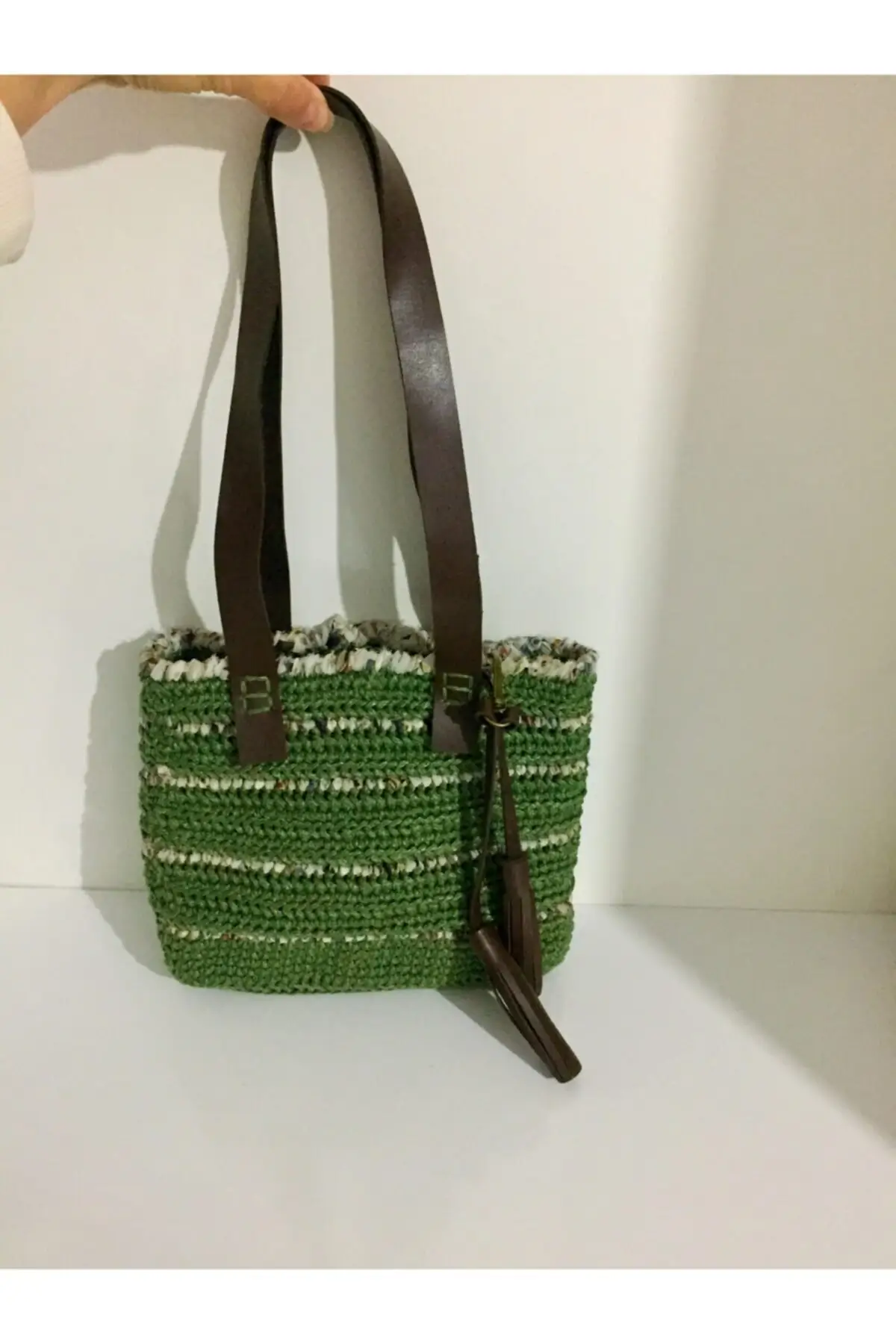 

Uras Handmade Weave Handbag Women Bag Shoulder bag Handmade