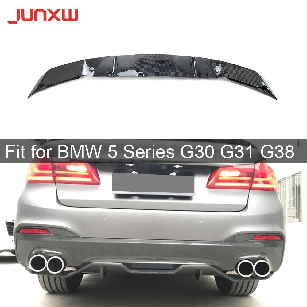 

Carbon Fiber Rear Lip Diffuser Spoiler for BMW 5 Series G30 G31 G38 M Tech M Sport 2017 2018 MP Style Bumper Skid Plate Guard