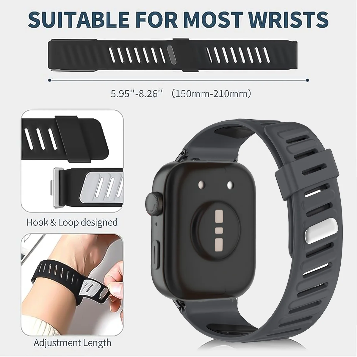 Sports Silicone Band for Huawei Watch Fit 5 5Pro correa Two-color Strap for HUAWEI Watch Fit 4 4Pro Fit 3 Wristband Bracelet