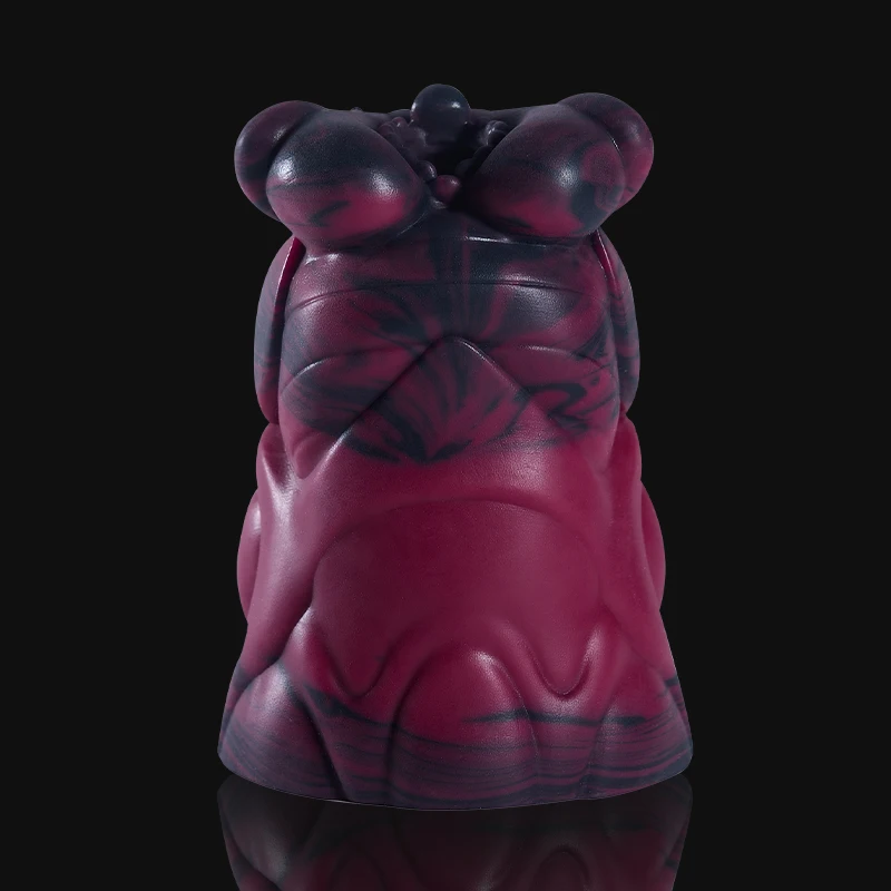 BXM Purplish red Beetle Monster Pussy Male Masturbator Fetish Sex Toys Silicone Animal Stress Relief Toy  Adult Realistic Vagina