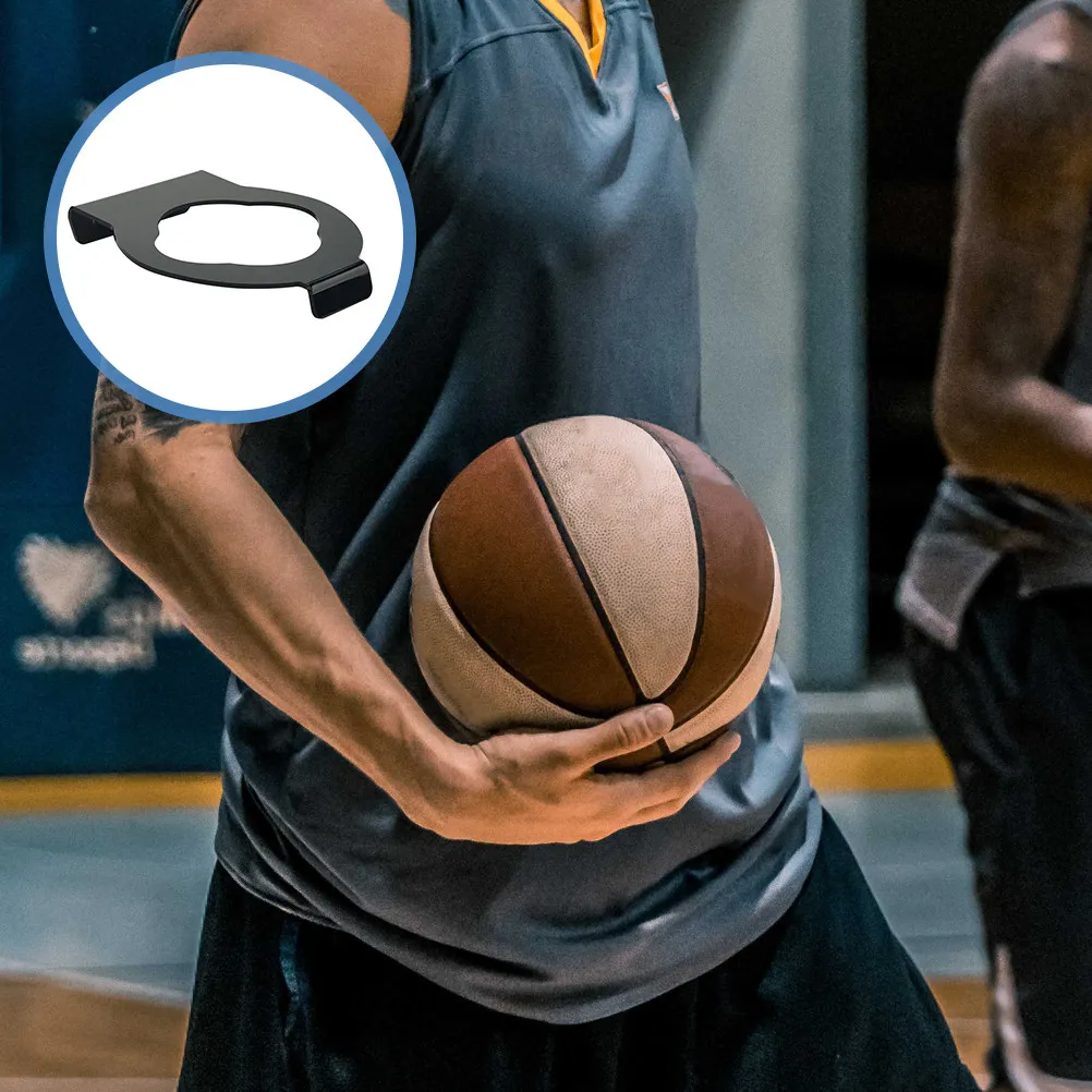 

Настенный держатель для баскетбольных мячей (1 шт.) для дома, офиса, спортзала, акриловая подставка для хранения баскетбольных мячей