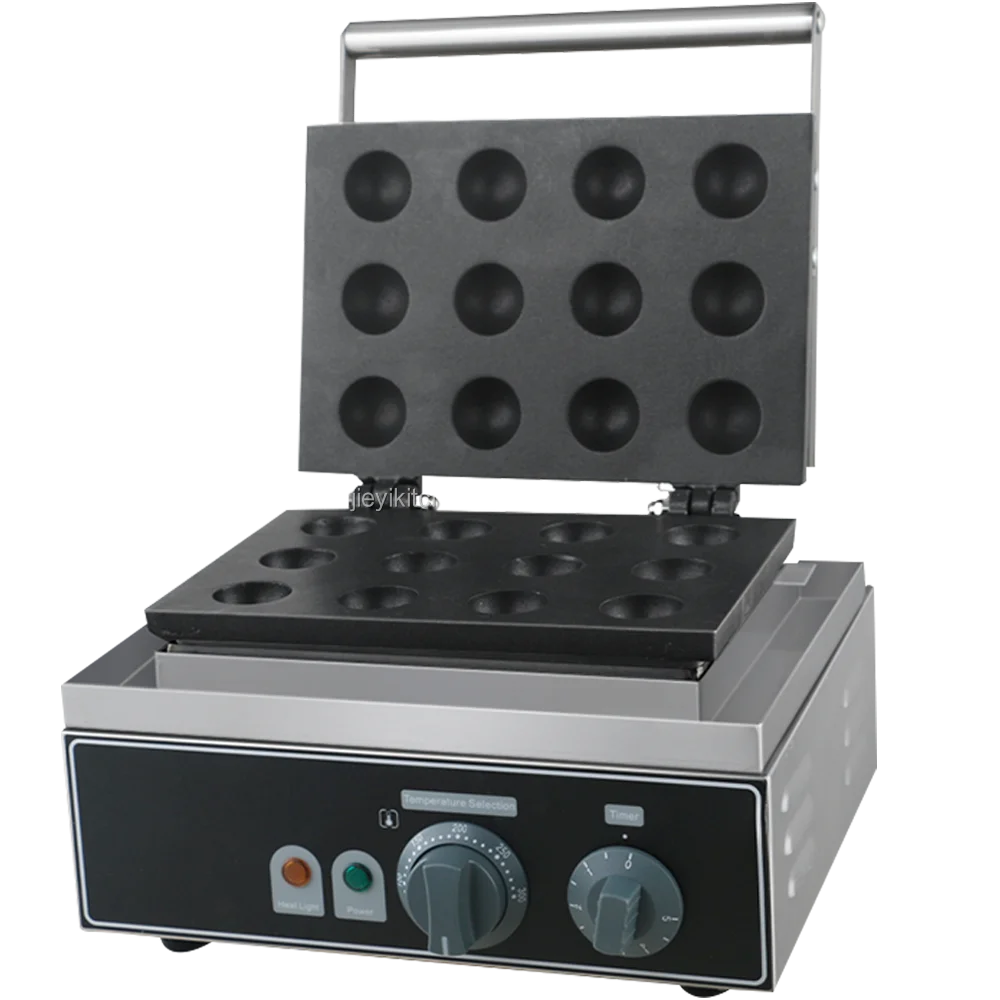 12 Grid Ball Shaped Cake Maker Snack Ball Waffle Baker Fishball Grill Belgian Waffle Machine For Sale