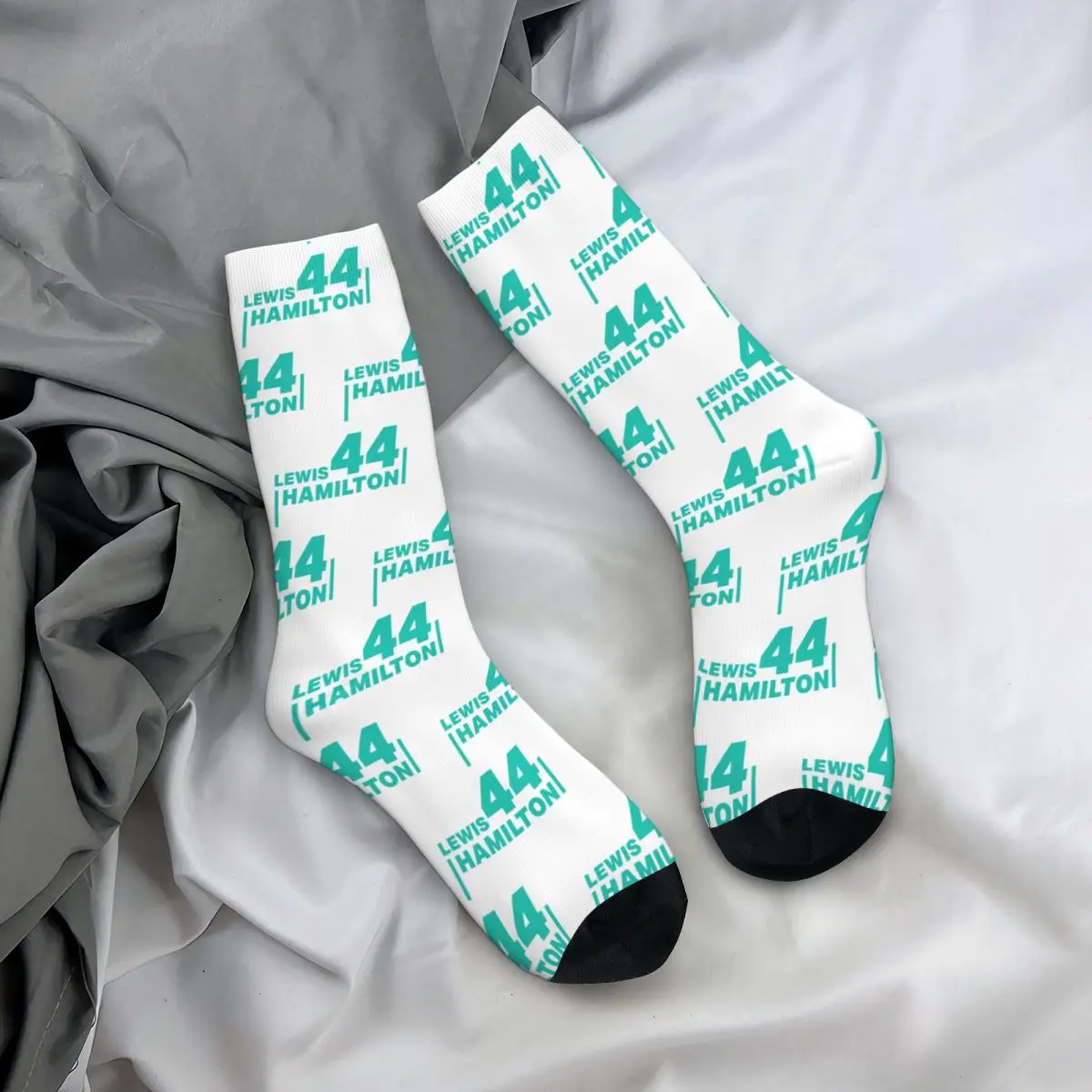 Hamilton 44 Socks Harajuku Super Soft Stockings All Season Long Socks Accessories for Man's Woman's Gifts