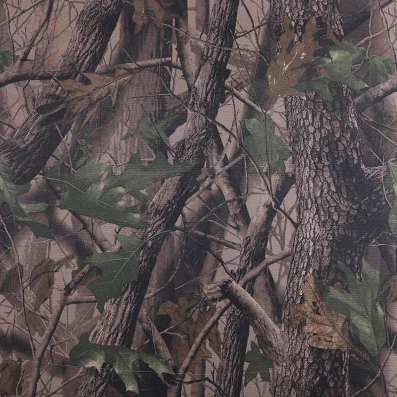 

Polyester 600D Classic Big Tree Camouflage PVC Oxford cloth waterproof DIY Available