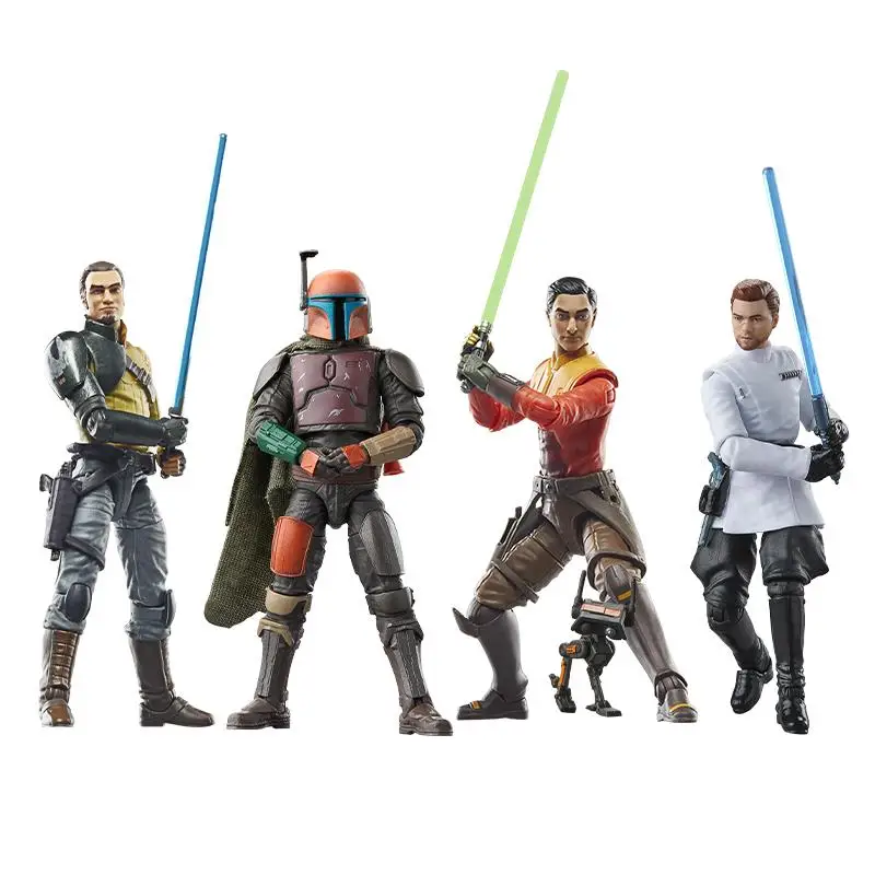 STAR WARS คอลเลกชันวินเทจ Kanan Jarrus Ezra Bridger Cal Kestis Mandalorian ผู้พิพากษา 3.75 นิ้ว Collectible Action Figure ของเล่น