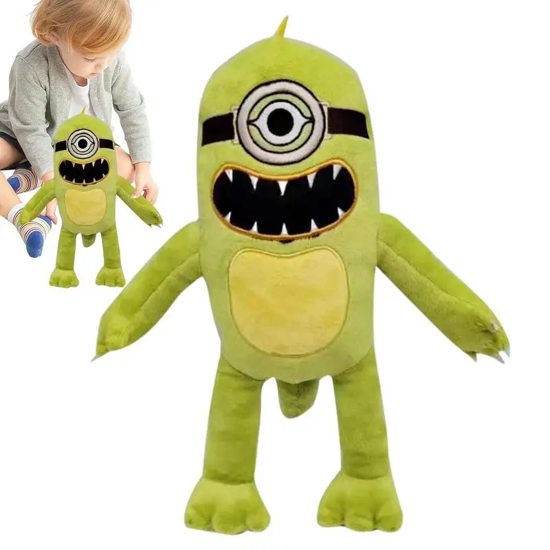 New Joyville Plush Toy Welcome Monsters Horror Doll Kids Toys Throw Pillow Children Birthday Christmas Gifts Popular Toys 2023