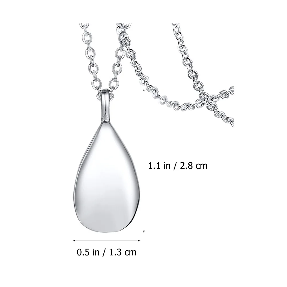 

Aromatherapy Perfume Necklace Diffuser Essential Oil Jewelry Women Pendant Ashes Bone Urn Party Decor Accessories