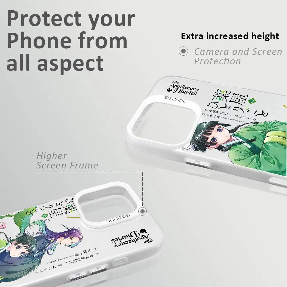 Maomao Jinshi Apothecary Diarie Phone Case for Samsung Galaxy S25 S23 S22 Note20 FE Ultra Edge Plus 5G Fall Matte Back Cover - náhled 2