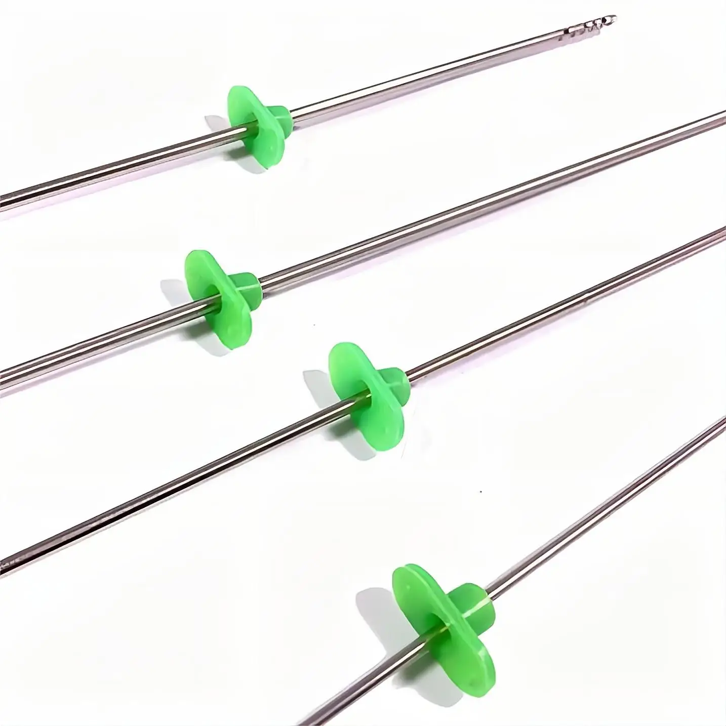 1-pc 3mm/4mm/5mm Autoclavable Reusable Skin Protectors for Liposuction Surgery Made of Flexible Silicone Green Color