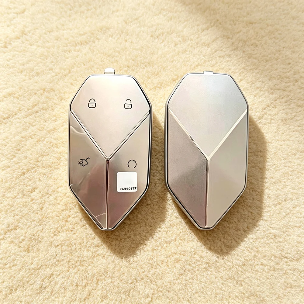 Original Remote Smart Key 433MHz for BYD Tai 3 Ti7 Denza B3 B5 B8 Leopard 5 8 with 4A/46 Chip NFC Card