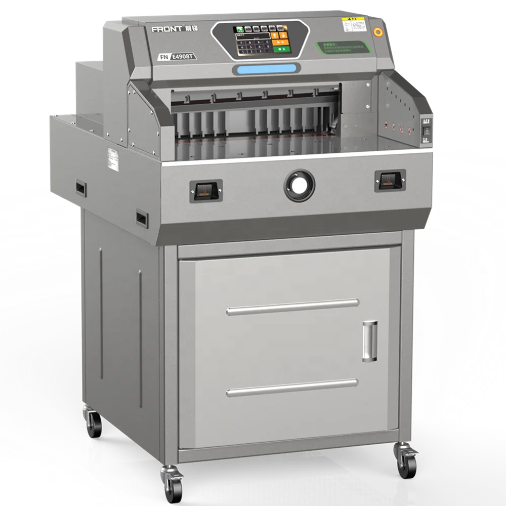 

19 Inch Electric A3 Paper Trimmer Machine 490mm 49cm Paper Guillotine Front E4608T E4908T