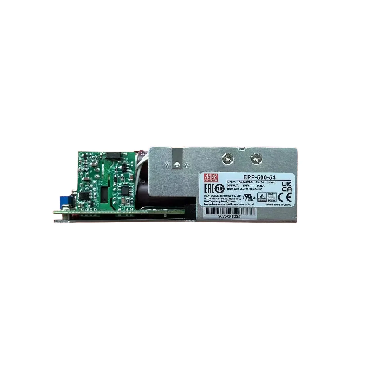 

MEAN WELL PCB Style EPP-500 Series AC-DC Тип модуля питания с функцией PFC 12 В 15 В 24 В 27 В 36 В 48 В