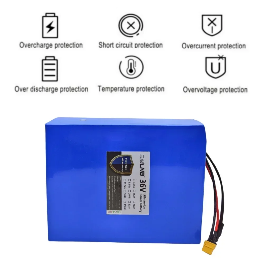 36V 50Ah 10S8P 21700 lithium battery pack, uitable for Scooters, bicycles, various modes of transportation