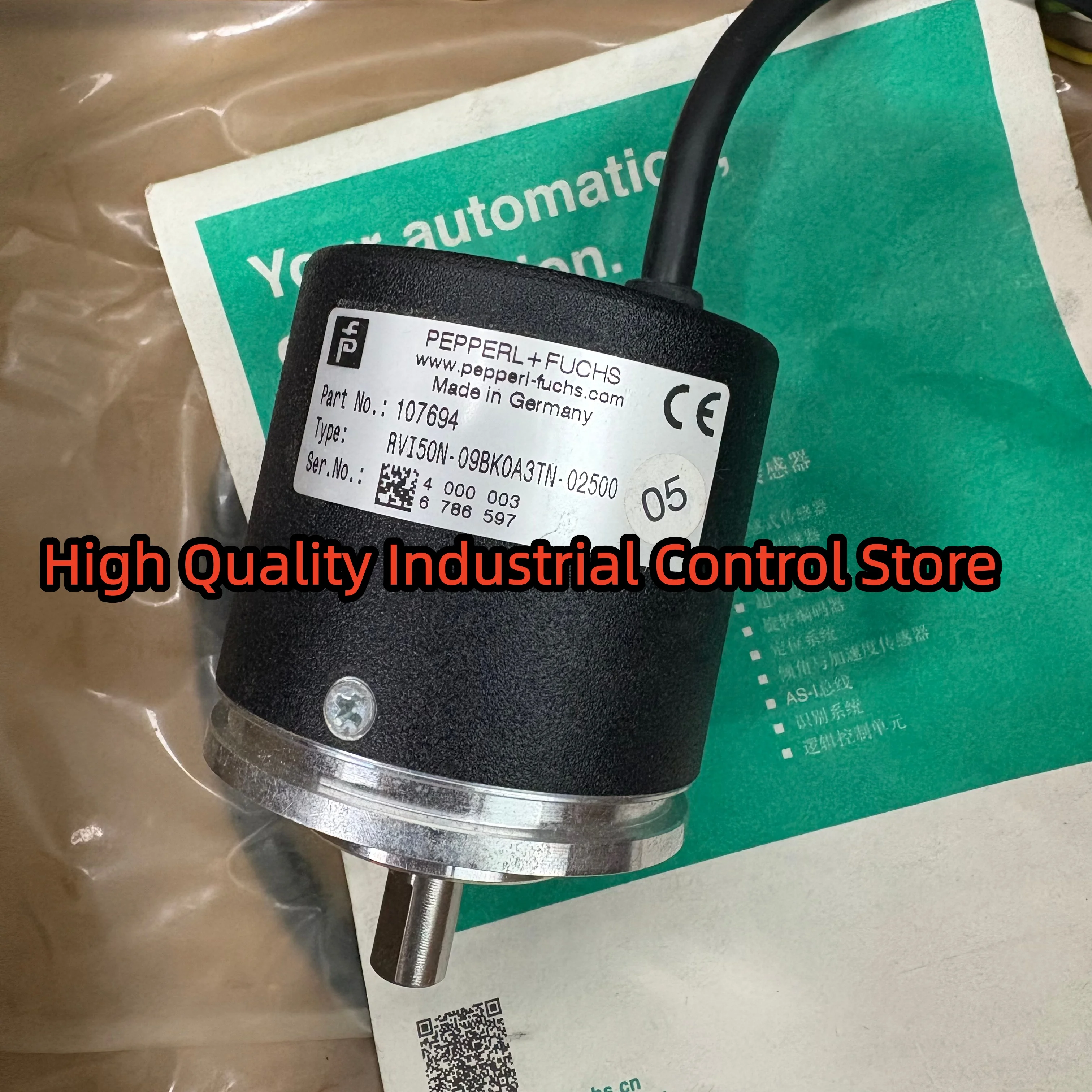 엔코더 RVI50N-09BK0A3TN-02500 새 제품 RHI58N-0BAK1R61N-01000