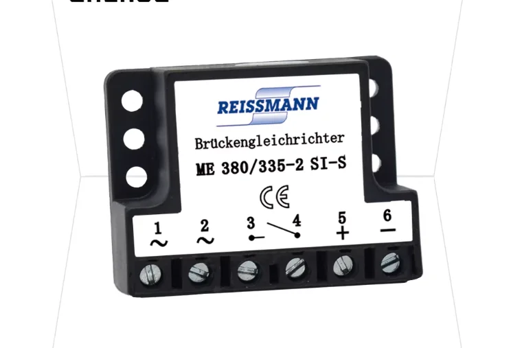

REISSMANN Motor Overhead Crane Brake Power Module ME 380/335-2 SI-S Full-Wave Rectifier