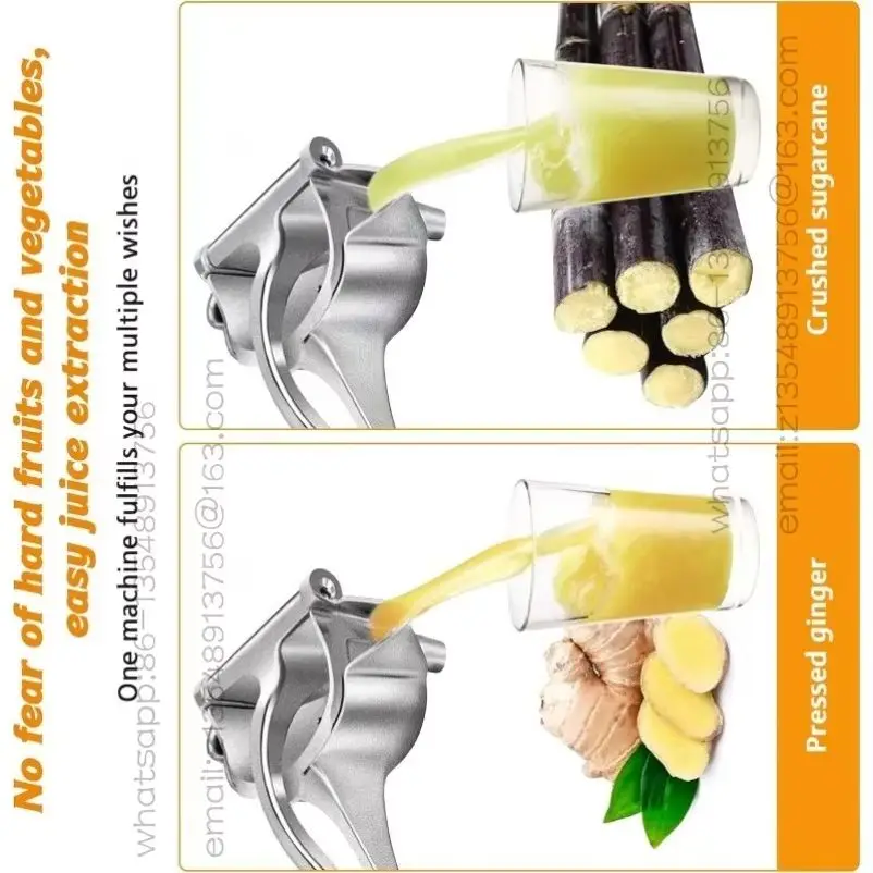 Manual Juicer, Fruit Juice Squeezer, Detachable Heavy Duty Citrus Squeezer Extractor Tool, Premium Quality Metal Alloy Squeezer
