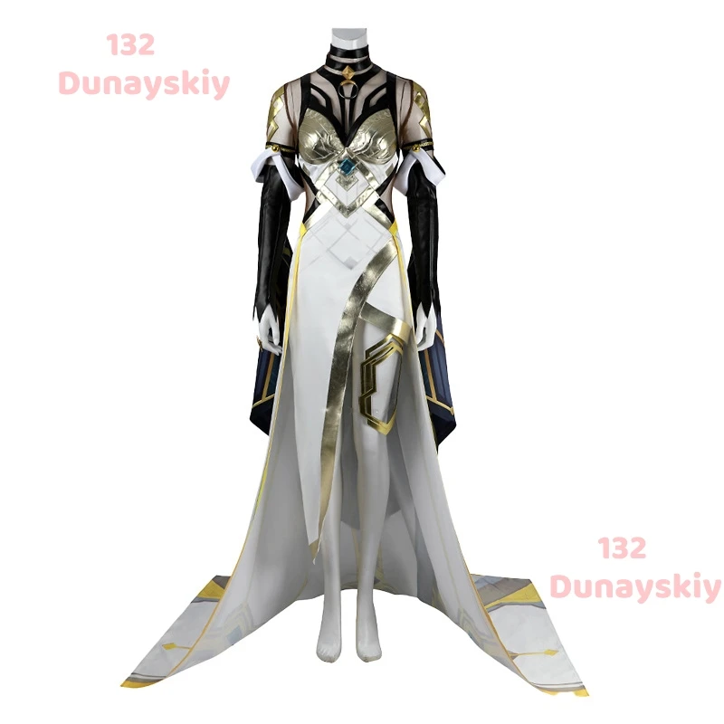 أزياء LOL Mel التأثيرية أزياء القرط الدعامة الموحدة للهالوين كرنفال حفلة عيد الميلاد لعب الأدوار ملابس النساء