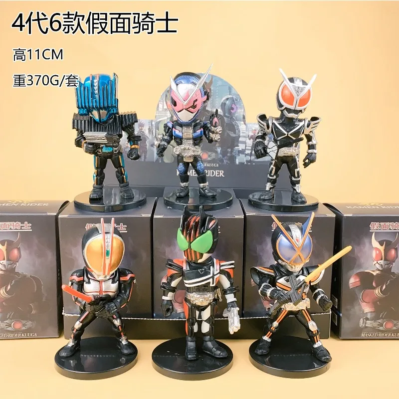 Caja ciega Kamen Rider - ¡En stock! Figura Ryuki/Decade, juguete de jinete enmascarado de 10 cm, decoración de escritorio coleccionable