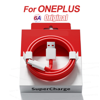 Original 6A Type C Cable For OnePlus 13 13T 13R 12 11 10 Pro 9 8 USB 100w 80w 65w Supervooc Fast Charging Transmission Data Line