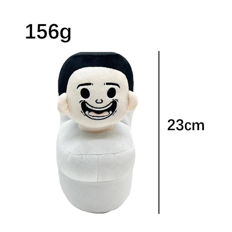 Skibidi Toilet Mystery Pluche Pop Zachte TV Man Karakter Mini Speelgoed Voor Kinderen Tieners Fans Leuke Eigenzinnige Home Display Verjaardagscadeau