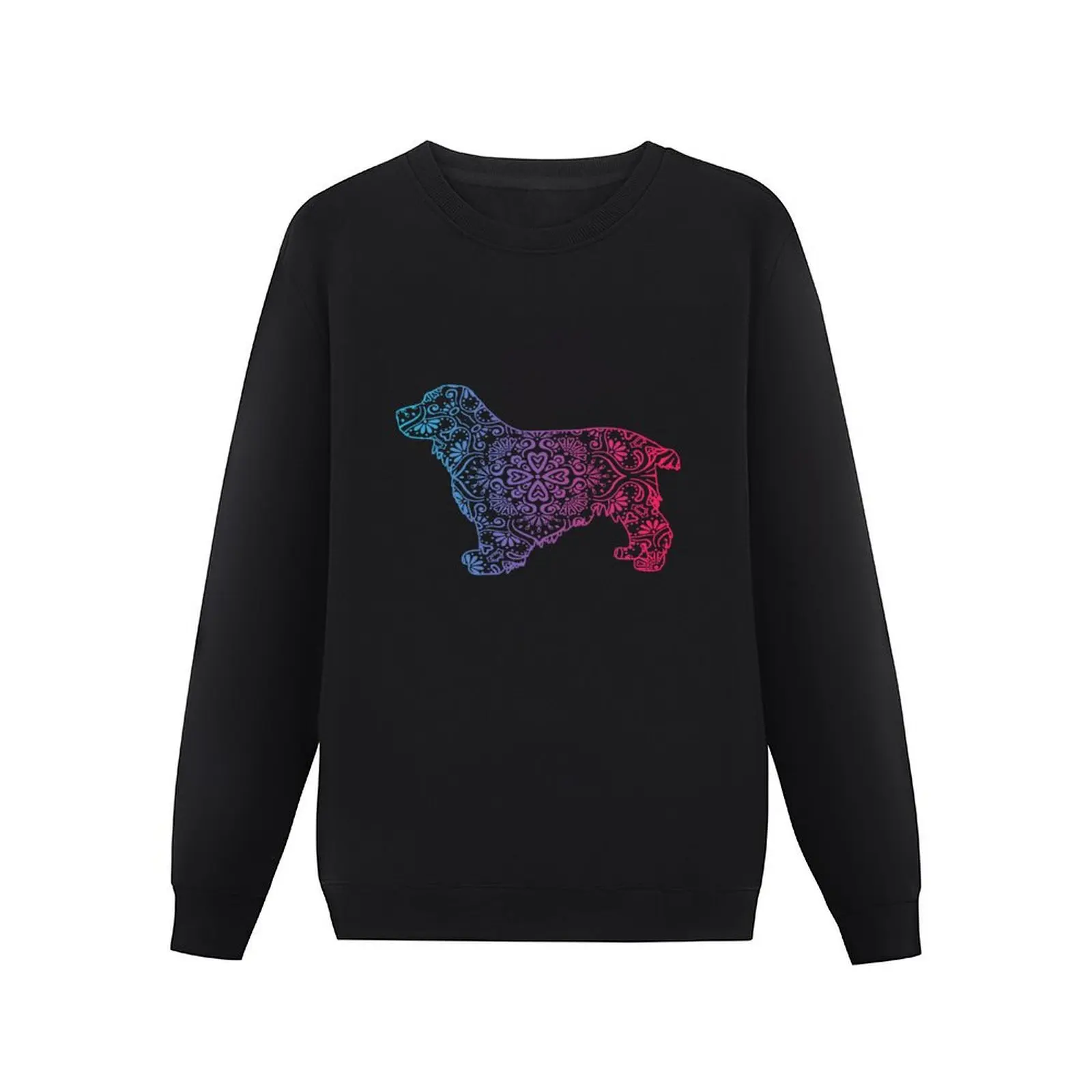 cocker spaniel dog lover watercolor funny cocker spaniel ornamental gifts Pullover Hoodie fashion men aesthetic sweatshirts