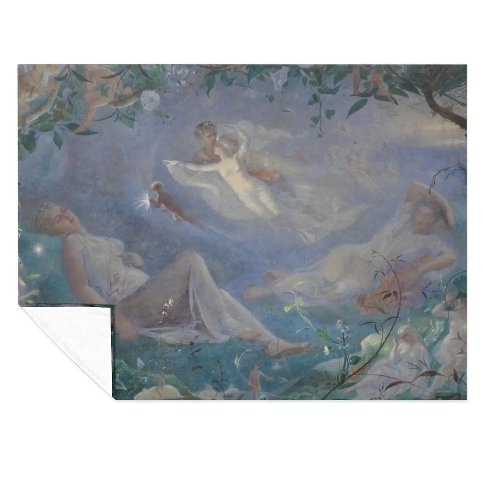 

A Midsummer Night Dream Throw Blanket Furrys Soft Beds decorative Designers Blankets