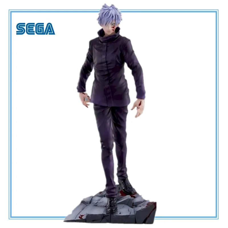 

In Stock Original SEGA Jujutsu Kaise Gojo Satoru Luminasta PVC 26cm Desktop Decoration Anime Character Model Collection Toy Gift
