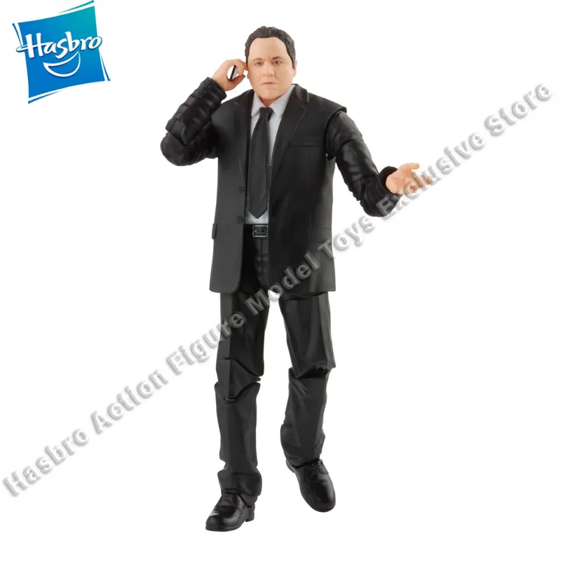 Hasbro Marvel Hero Iron Man MK21 Happy Hogan modelo de figuras de acción juguete coleccionable en Stock figura móvil modelo juguetes regalo