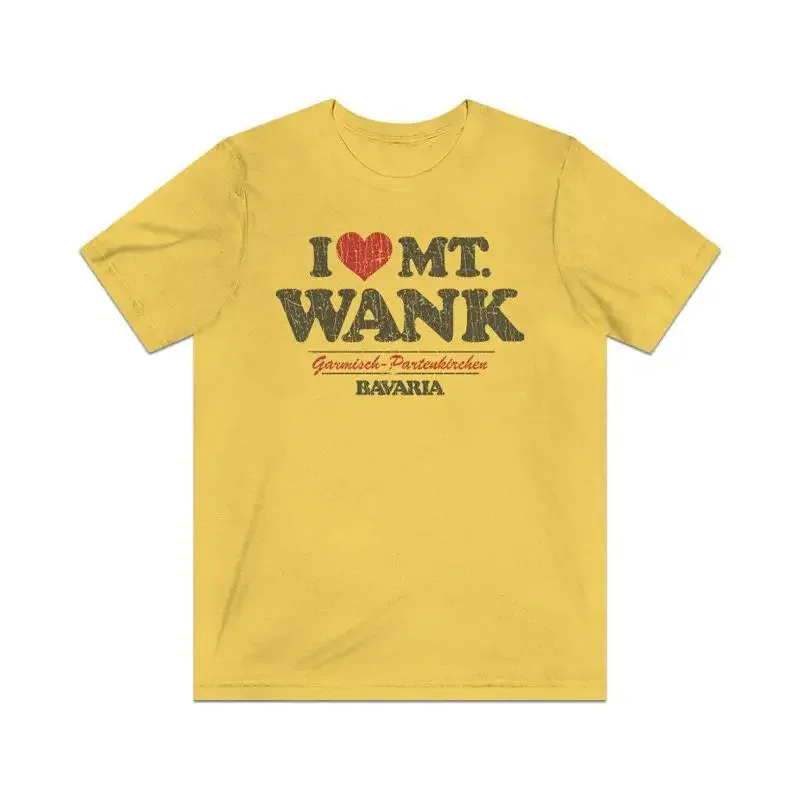 Camiseta masculina vintage I Love Mt Wank 1904