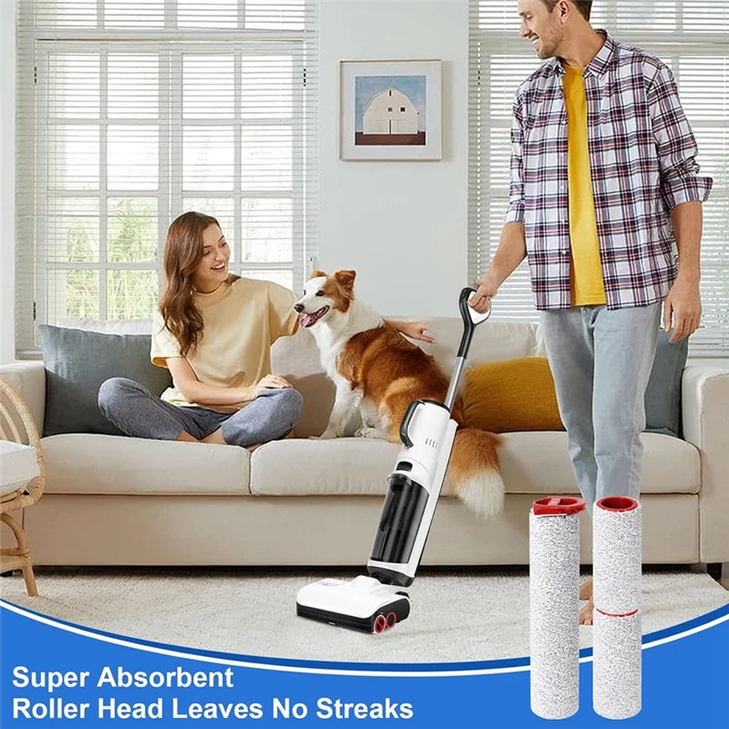 

Запасные части для роликовой щетки INLIG для Roborock Dyad Pro/Dyad Pro Combo, аксессуары для пылесоса для влажной и сухой уборки