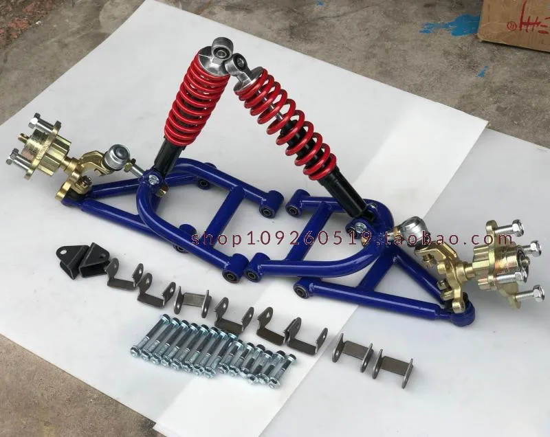 

Modified steel pipe go kart beach bike accessories, self-made four-wheel vehicle front axle suspension rocker arm sheep horn fla