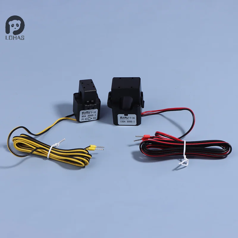 3000/1 Micro Split Core Current Transformer Sensor AC Open Type CT 80A 120A Clamp High Frequency Current Sense Transformer