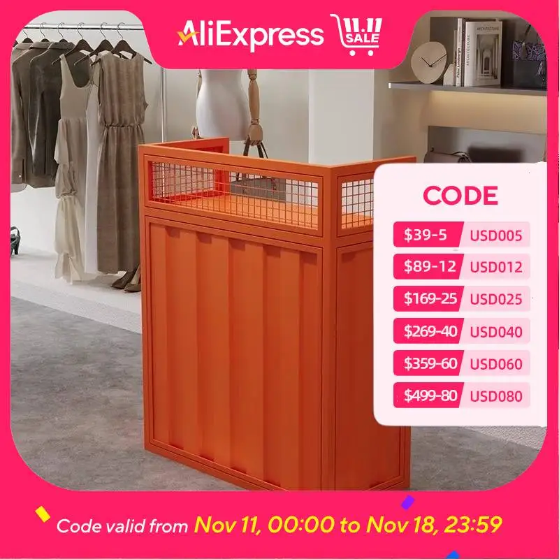 

Clothing Store Reception Desks Beauty Salon Restaurant Cashier Reception Desks Front Modern Empfangstheke Office Furniture