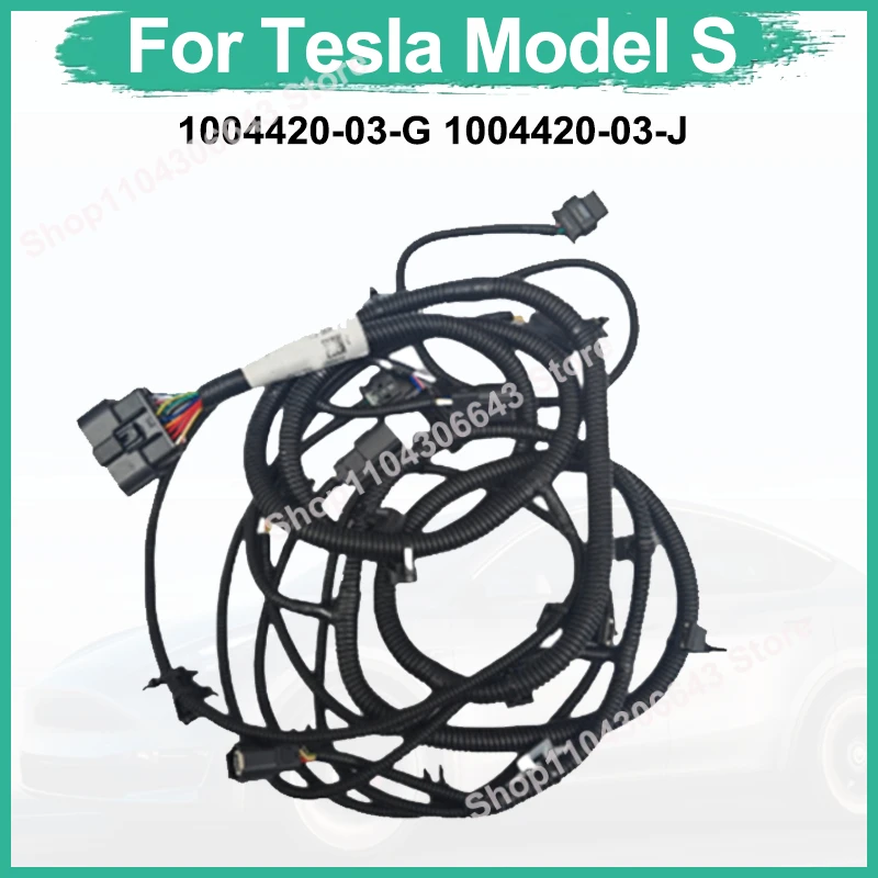 

For Tesla Model S Front Bumper Harness Front Bumper Wire Wiring Plug Harness 1004420-03-J 1004420-03-G Assembly Automotive Parts