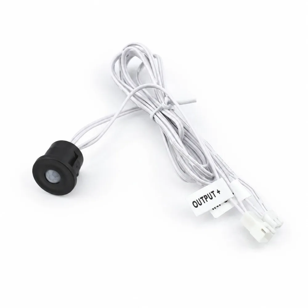 DC 12V 2A PIR Motion Sensor 90° Sensing Angle Quick Plug Infrared Sensor Switch Mini Automatic On Off Passive Induction Switch