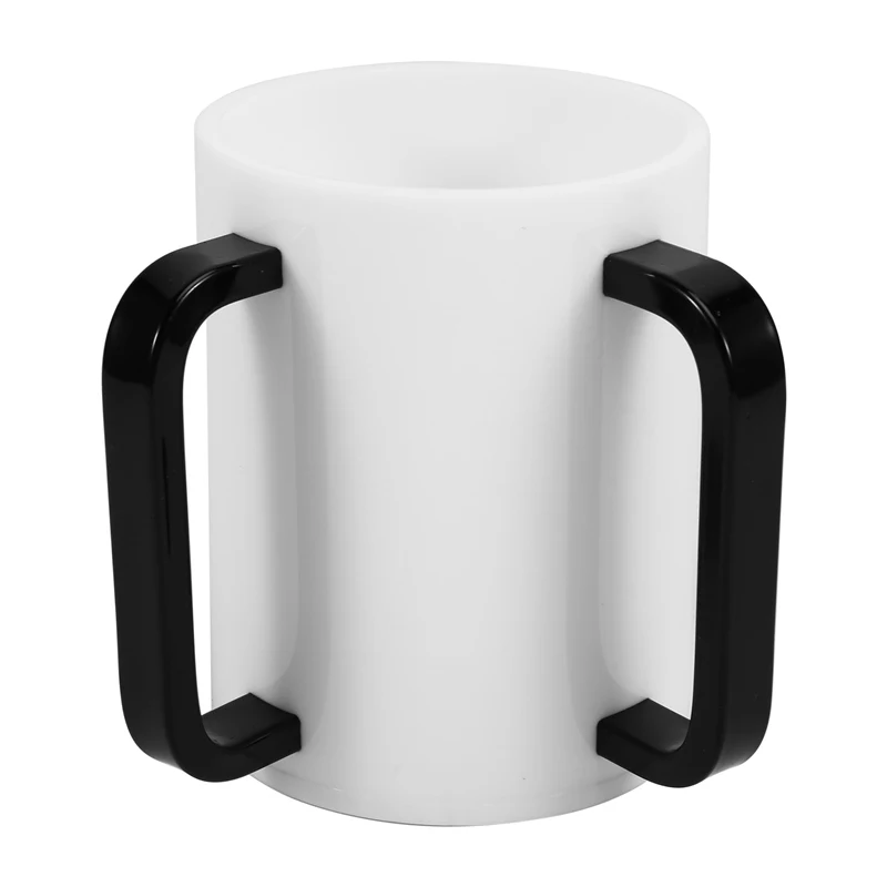 

NEW_Чашка для мытья рук Акриловая чашка для мытья с двумя акриловыми ручками