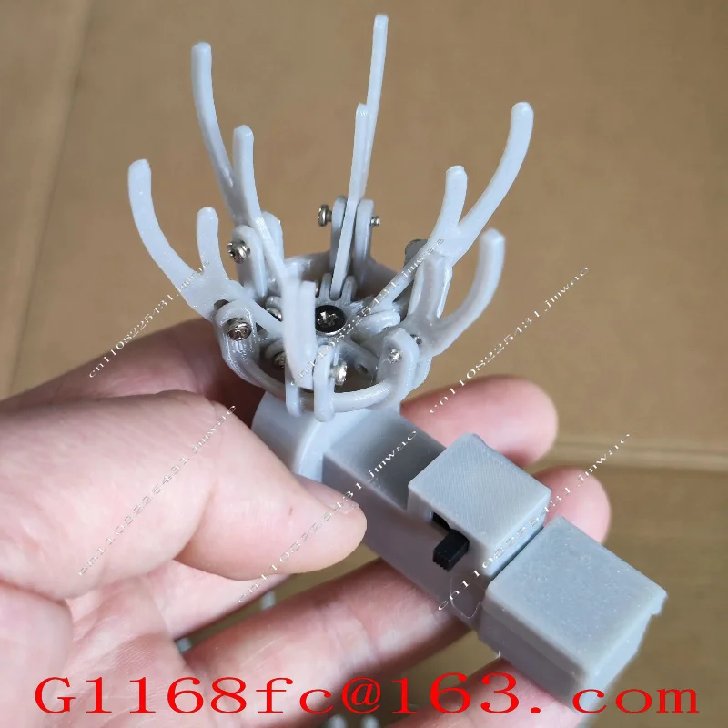 Gray Double-layer Automatic Flower Petal Opening and Closing Flower Opening and Closing Device