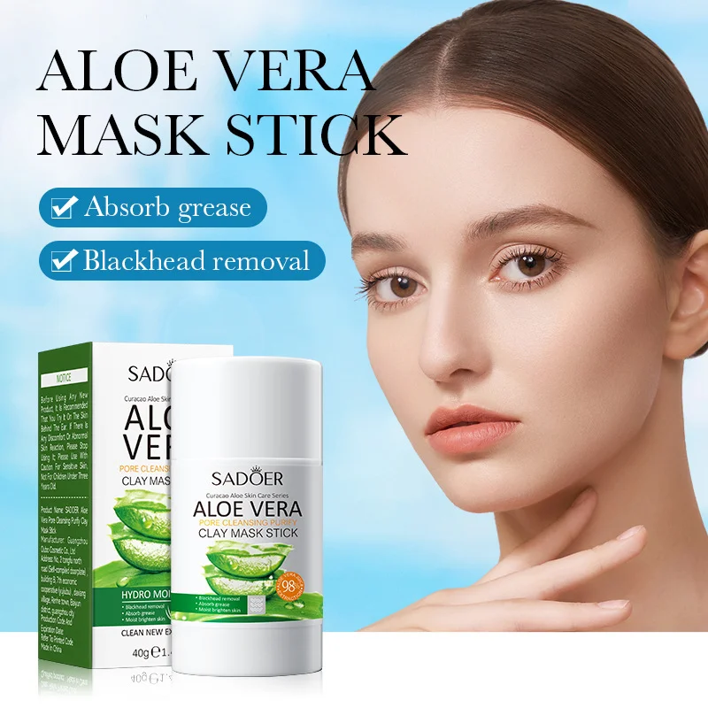 

SADOER Deep Pores Cleansing Mask Dispel Acne Blemish Mark Remove Blackhead Acne Smearing Mud Film Hydrating Mask.