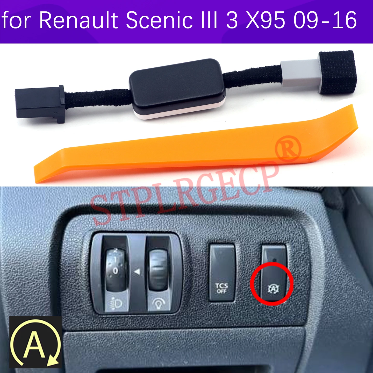 Automatic Stop Start Engine System Off Control Start Stop Canceler Cable for Renault Scenic III 3 X95 2009-2016