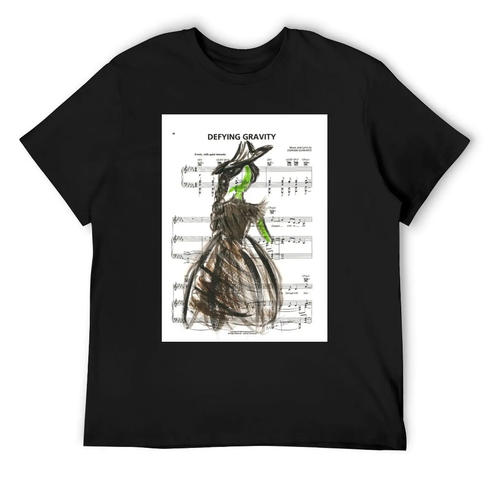 

Elphaba - Defying Gravity T-Shirt funny costumes plus sizes clothes for men