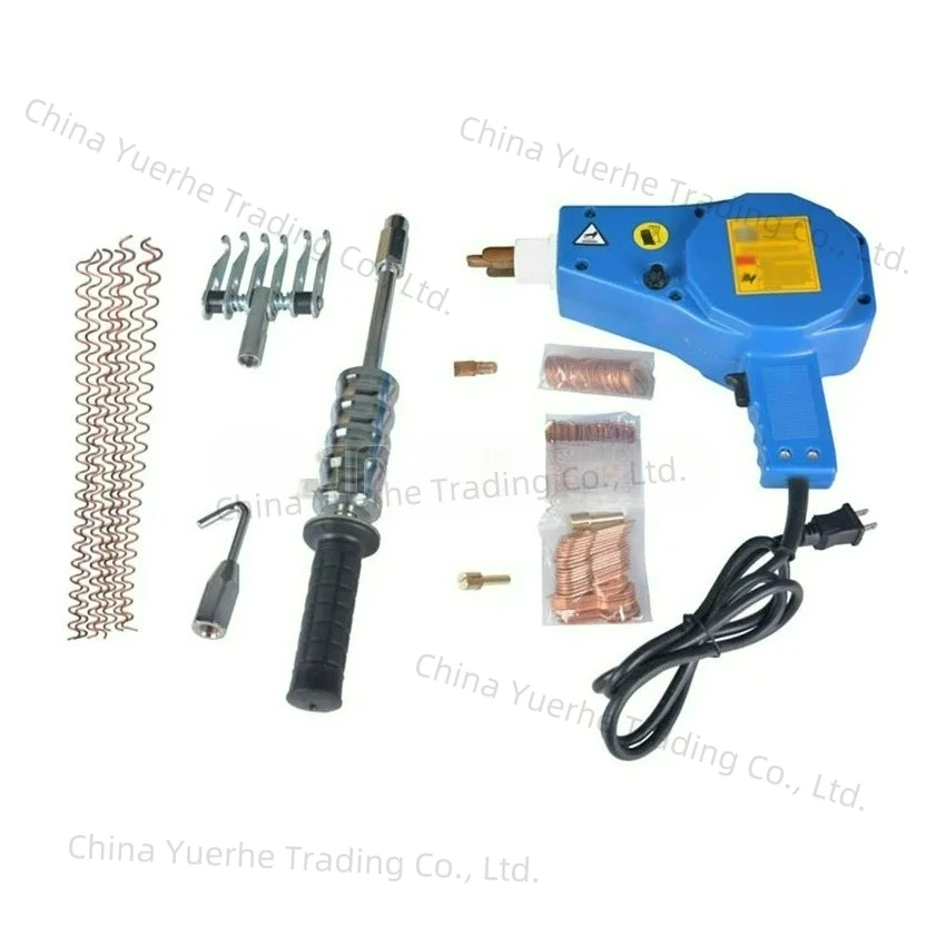 المحمولة السيارات الصفائح المعدنية آلة إصلاح بقعة لحام دنت مجتذب عدة أدوات إصلاح جسم السيارة الصفائح المعدنية دنت بقعة لحام #2