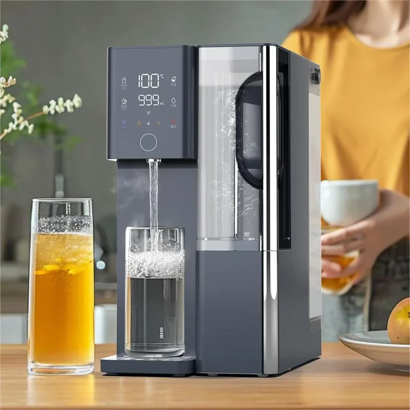 Countertop Reverse Osmosis Water Purifier, 5-Stage RO Filtration System, Low-TDS Water Purifier, 4-Temperature-Setting Drinking