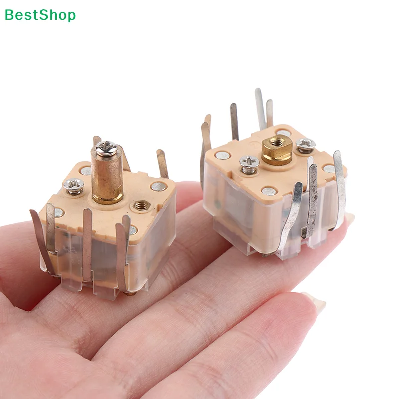 〔R〕Miniature Variable Capacitor, 4-Needle/6-Needle PCB Mount Tuning Capacitor for Radio, RF Circuit & Electronic Tuning