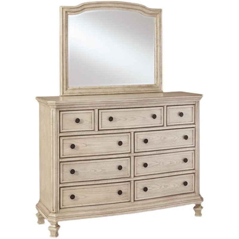 Cabinet Bedroom Love Room Li Storage Living Room Drawer Locker French Vintage Chest of Drawer